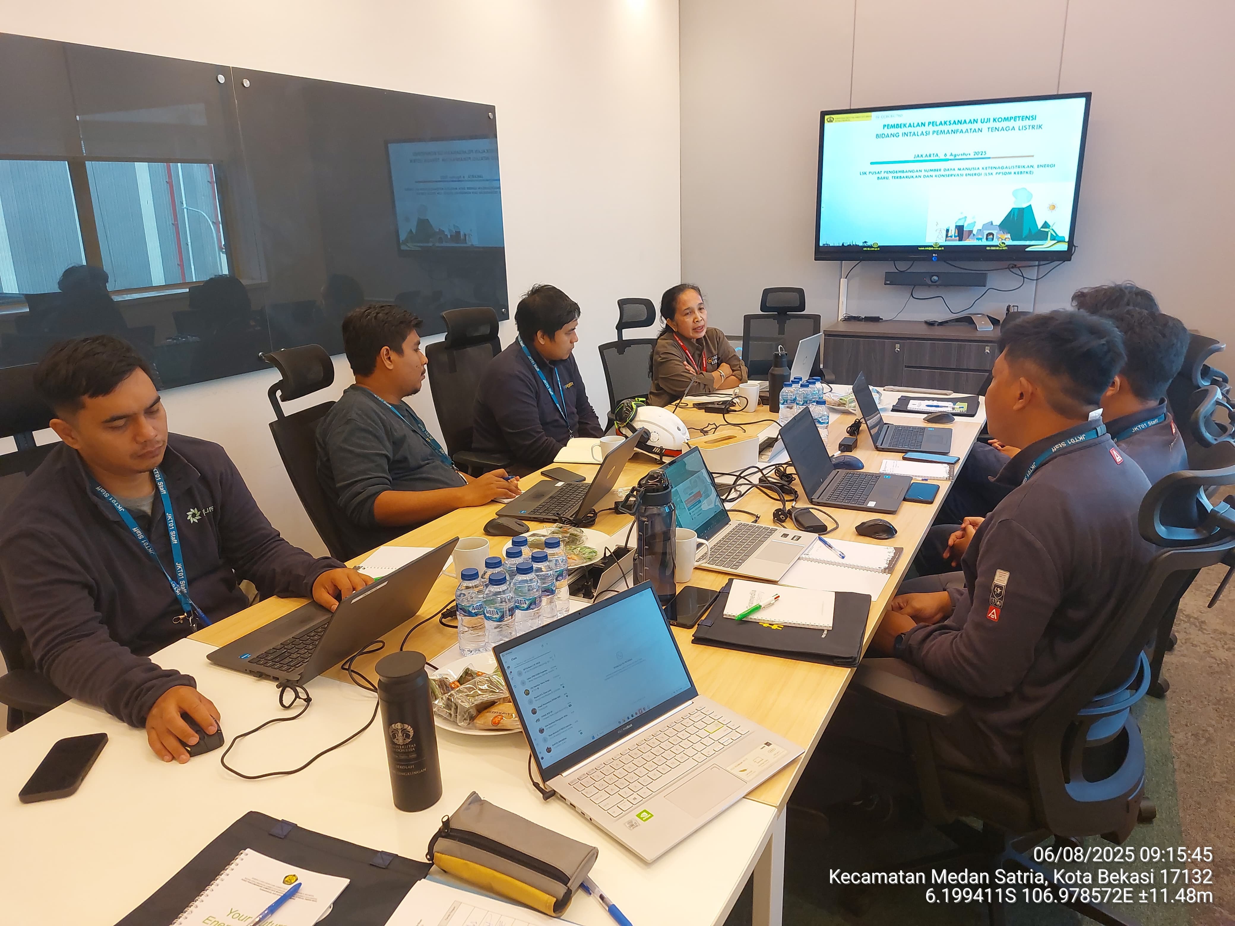 PPSDM KEBTKE Gandeng PT PDCG Indonesia Two Gelar Pelatihan Teknis Bidang Ketenagalistrikan