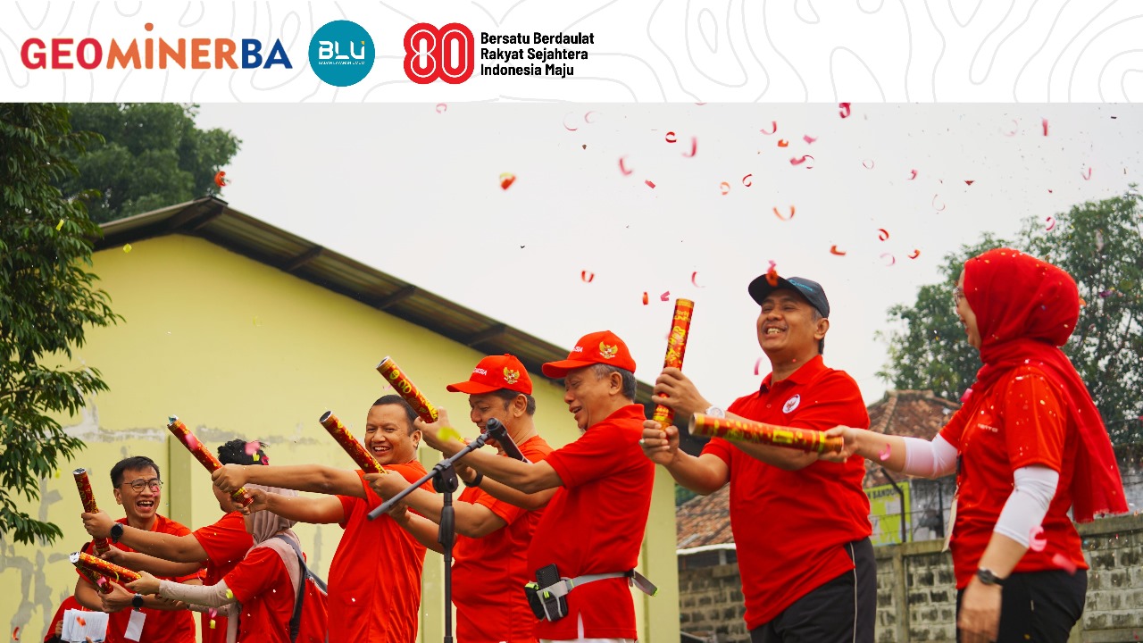 PPSDM Geominerba Gelar Peringatan HUT ke-80 RI dengan Semangat “Merdeka Berkinerja, Tangguh dalam Etika, BLU Unggul untuk Indonesia”