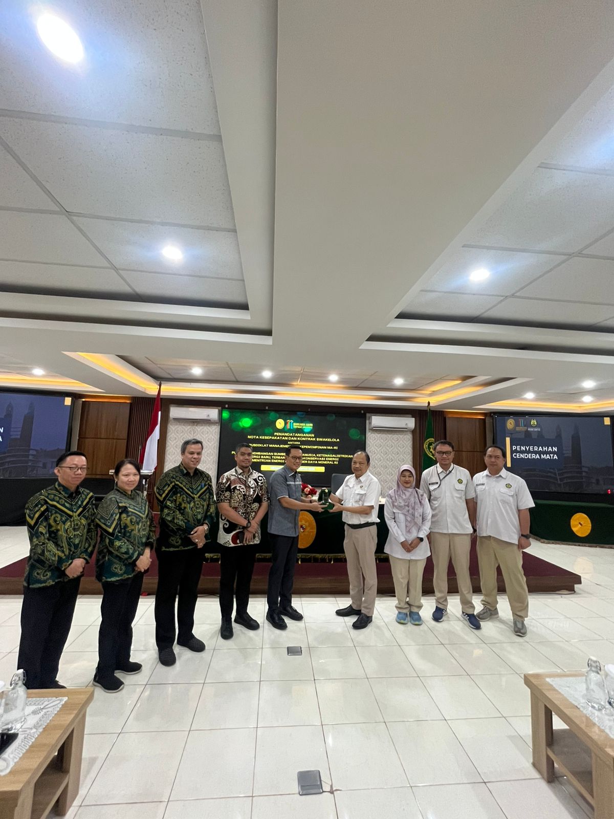 PPSDM KEBTKE dan Pusdiklat Menpim MA RI Tandatangani Nota Kesepakatan dan Kontrak Swakelola Latsar CPNS 2025