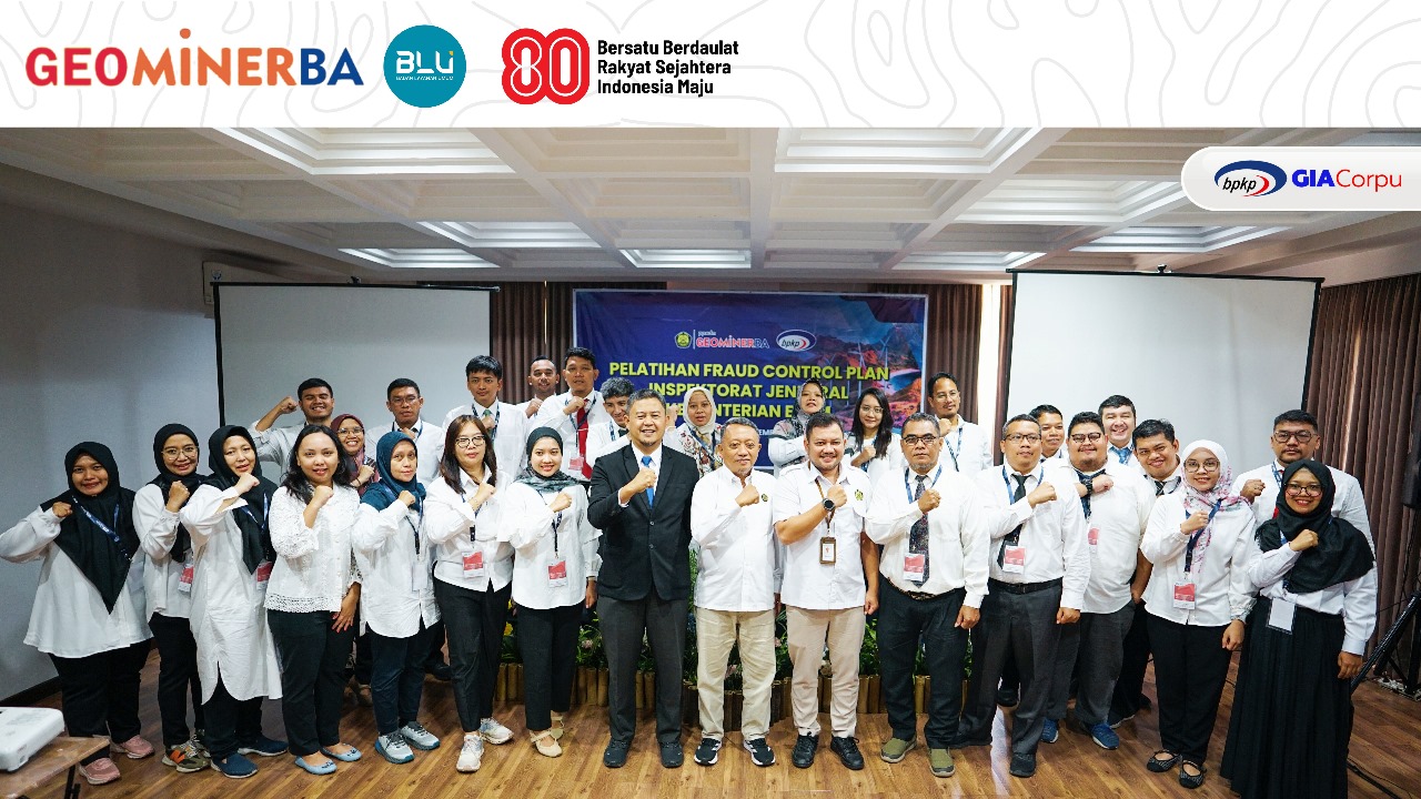 Perkuat Integritas, PPSDM Geominerba Gelar Pelatihan Fraud Control Plan Itjen KESDM