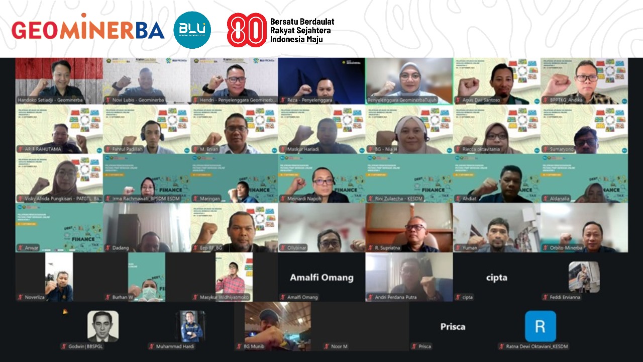 PPSDM Geominerba Tingkatkan Kompetensi ASN Lewat Dua Pelatihan Strategis