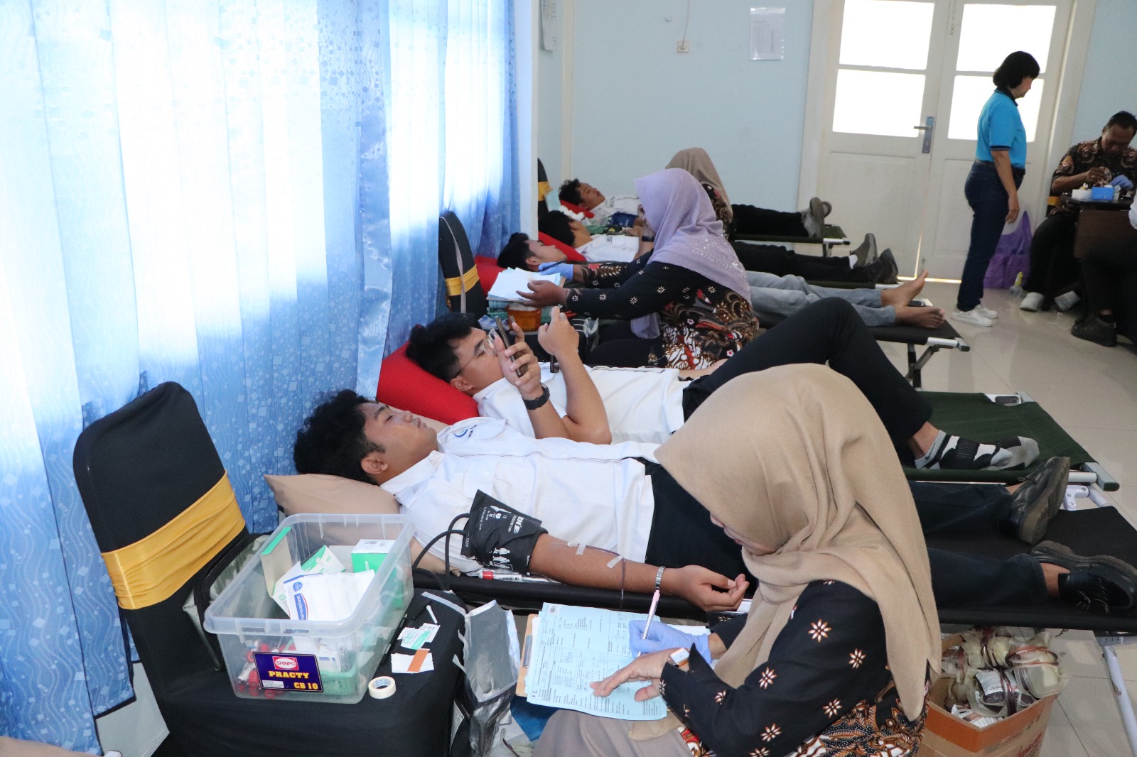 Donor Darah dalam rangka Hari Jadi Pertambangan dan Energi Ke-80