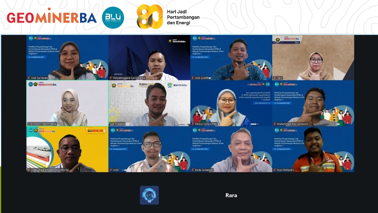Pembukaan Pelatihan PPM Berbasis Online: Langkah Strategis dalam Pengelolaan Sumber Daya Alam