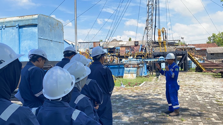 Fasilitasi Ahli Energi Masa Depan: PPSDM Migas Sambut 41 Mahasiswa Geofisika UB dalam Company Visit