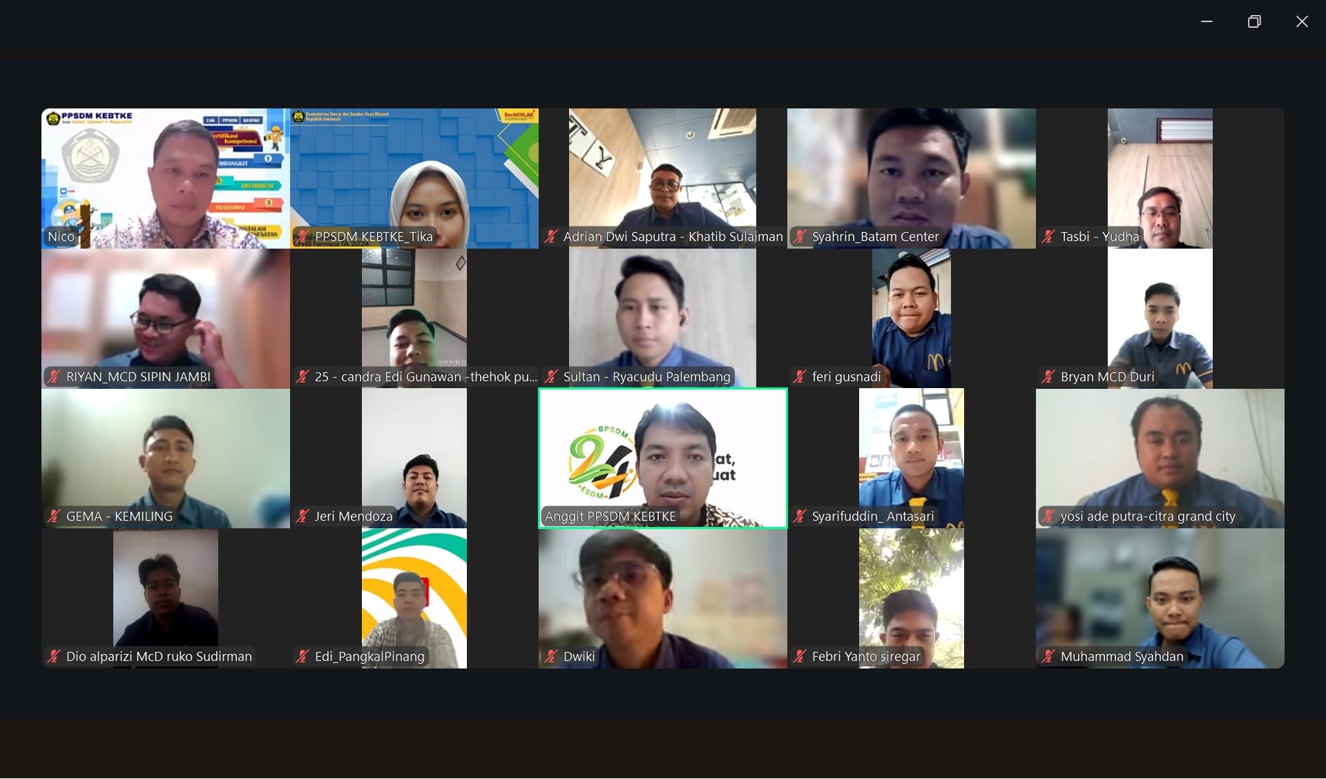 Tingkatkan Kompetensi: 19 Tenaga Teknik PT KEM Indonesia Ikuti Pelatihan Intensif Bidang Pembangkit