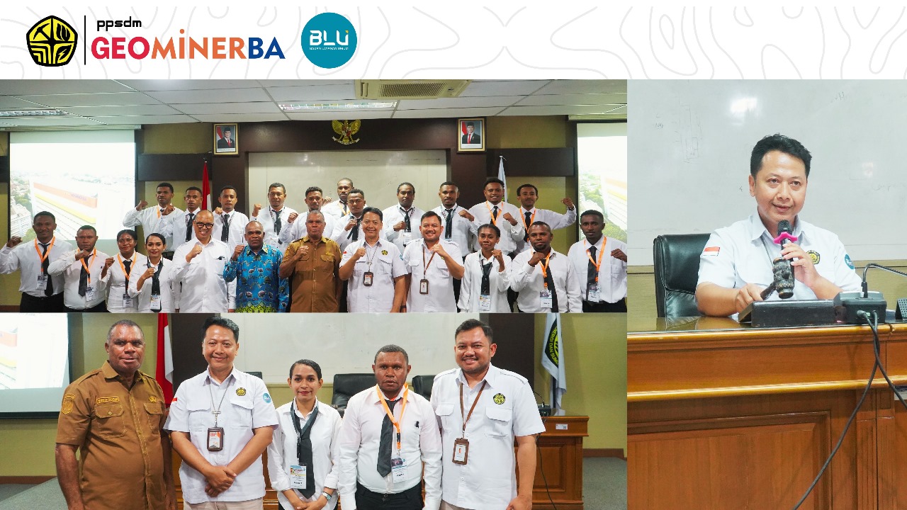 PPSDM Geominerba Resmi Membuka Pelatihan Pengawas Operasional Pertama (POP) Pada Pertambangan Dan Pelatihan Juru Ledak Kelas II  Provinsi Papua Barat Daya