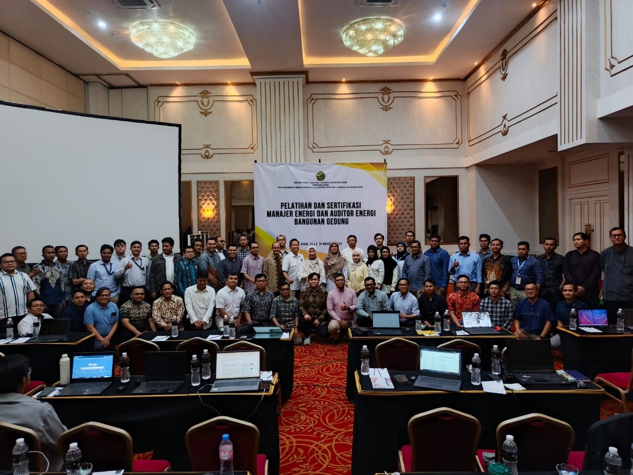 Perkuat Kepatuhan Manajemen Energi Nasional PPSDM KEBTKE dan Ditjen EBTKE Latih 80 Peserta