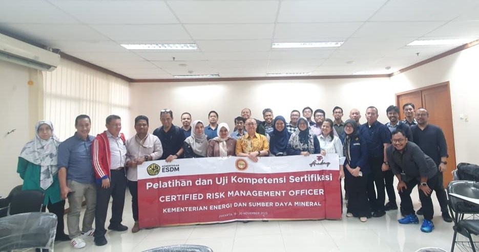 Menuju Aparatur Pengelola Risiko Andal, Puluhan ASN ESDM Ikuti Sertifikasi CRMO di PPSDM KEBTKE