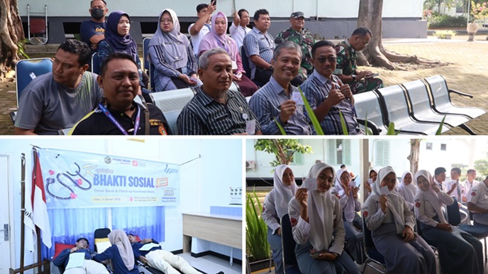 Rayakan HUT ke-60, PPSDM Migas Gelar Aksi Donor Darah dan Pemeriksaan Kesehatan Gratis