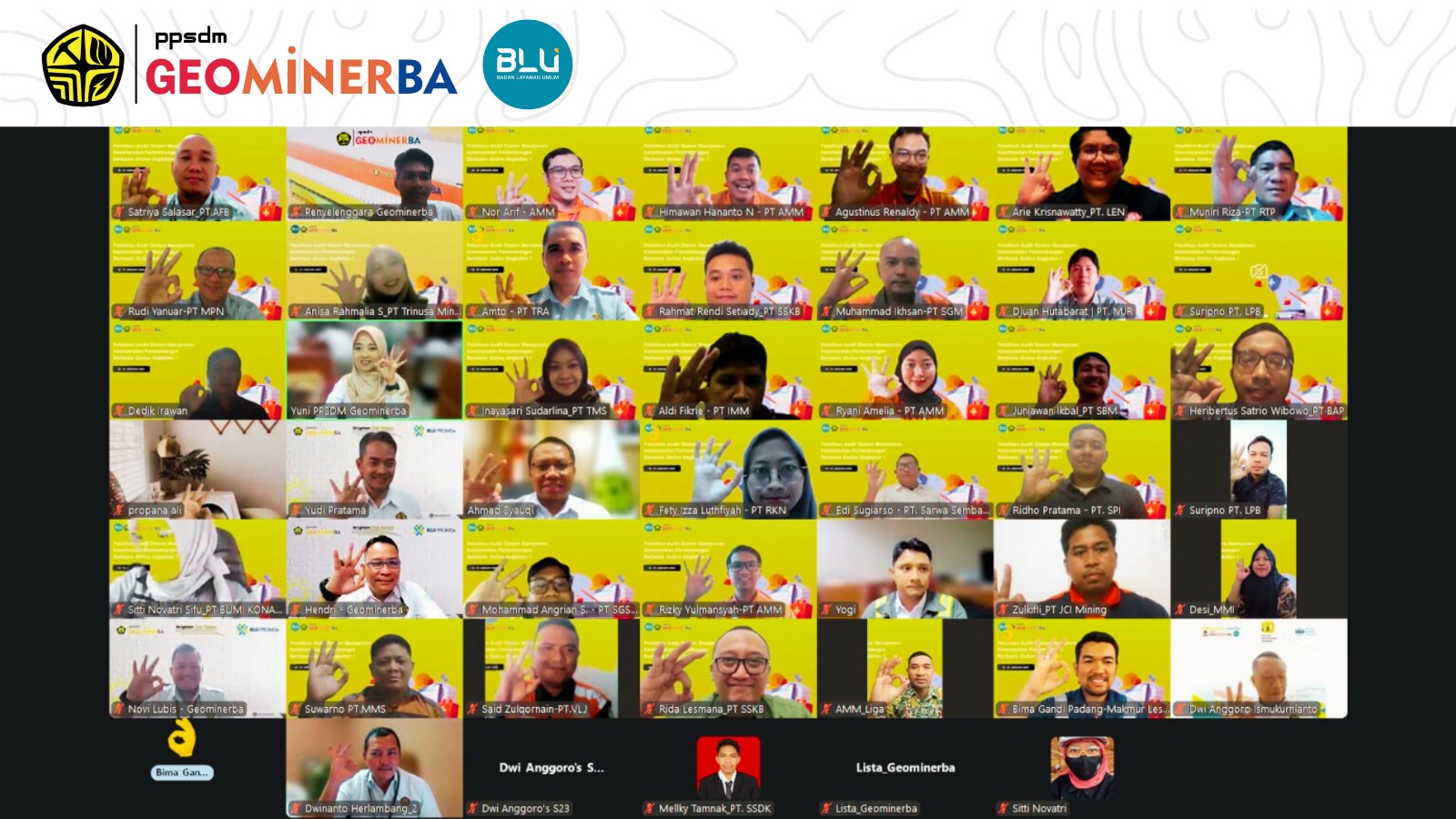 Perkuat Keselamatan Pertambangan, PPSDM Geominerba Gelar Pelatihan Audit SMKP