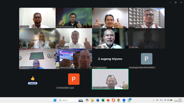 PPSDM KEBTKE Perkuat Kualitas Asesmen Pembangkitan Melalui Pelatihan Asesor