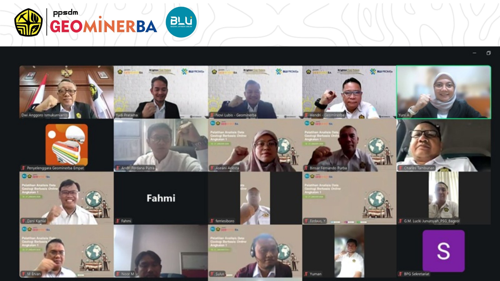 Dukung Peningkatan Profesionalitas ASN, PPSDM Geominerba Gelar Pelatihan Analisis Data Geologi Angkatan I Tahun 2026