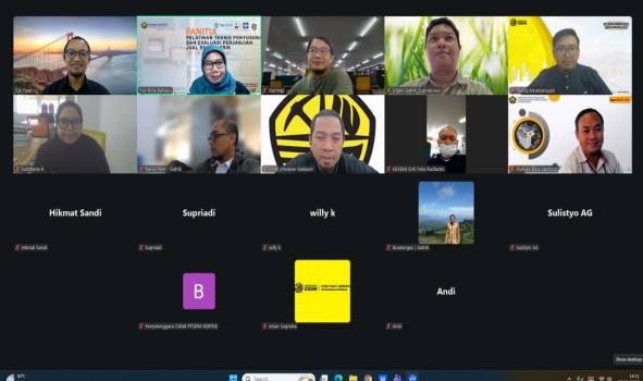 PPSDM KEBTKE Tingkatkan Keahlian Teknis ASN KESDM Lewat Pelatihan PJBL