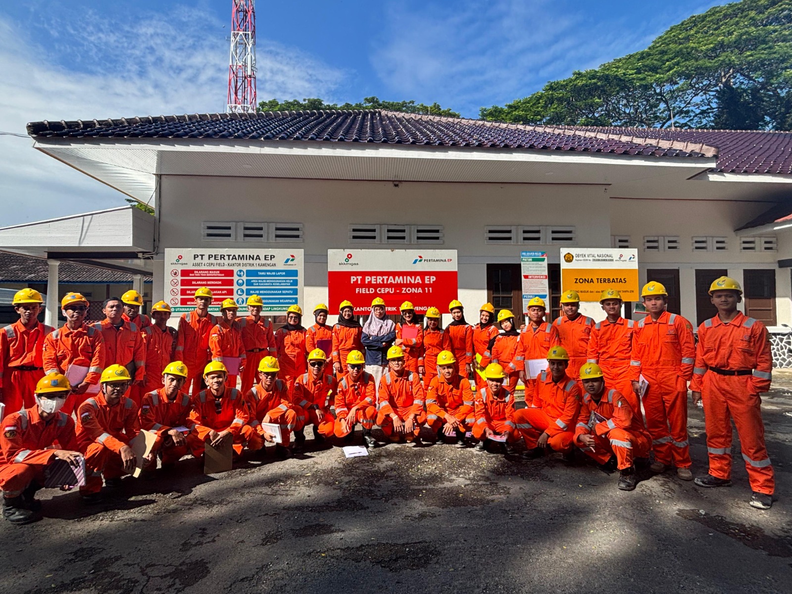 Perkuat Kompetensi Lapangan, Mahasiswa PEM Akamigas Lakukan Kunjungan Industri