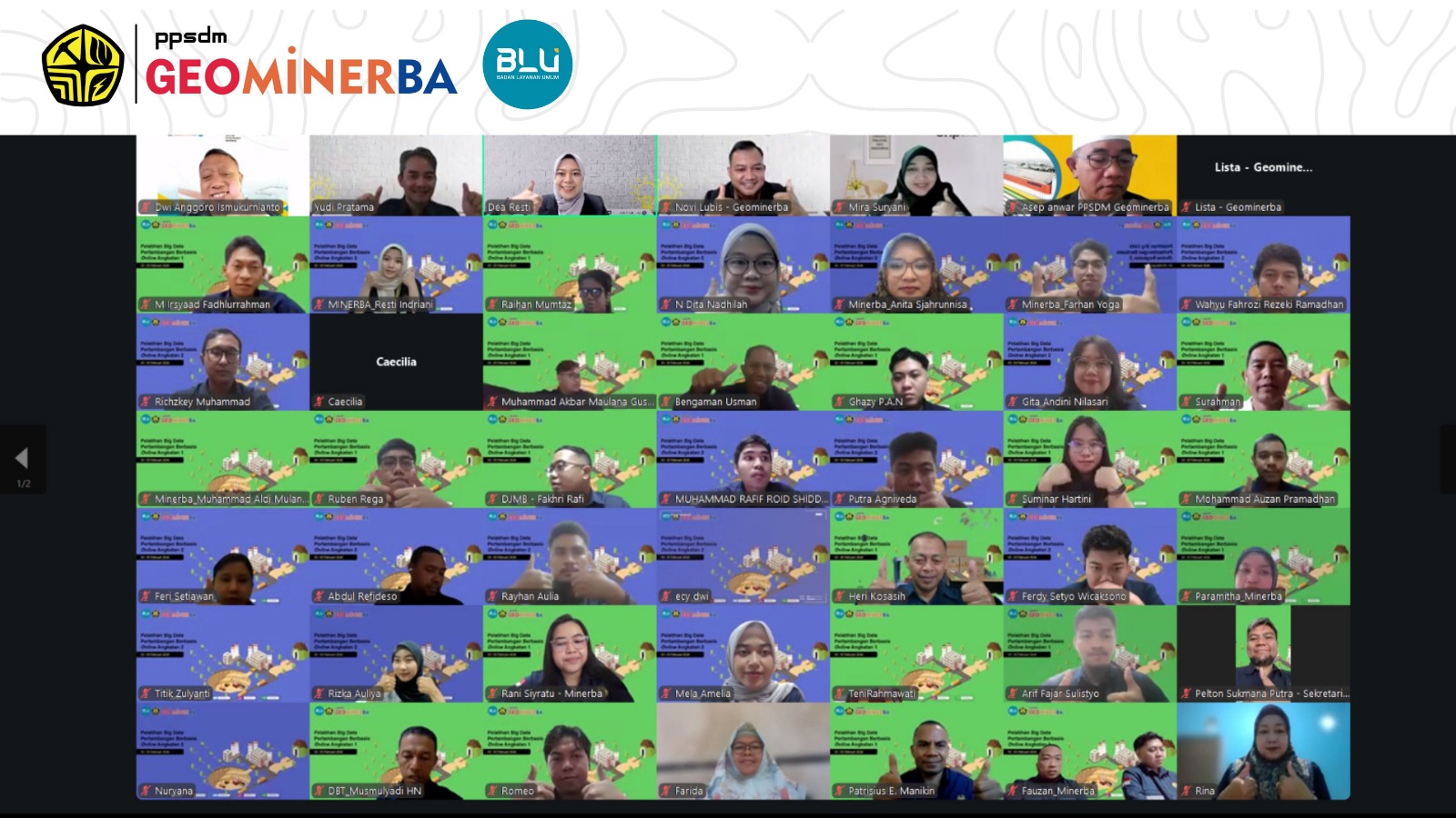 PPSDM Geominerba Tingkatkan Kompetensi Digital ASN Kementerian ESDM Melalui Pelatihan Big Data Pertambangan Berbasis Online