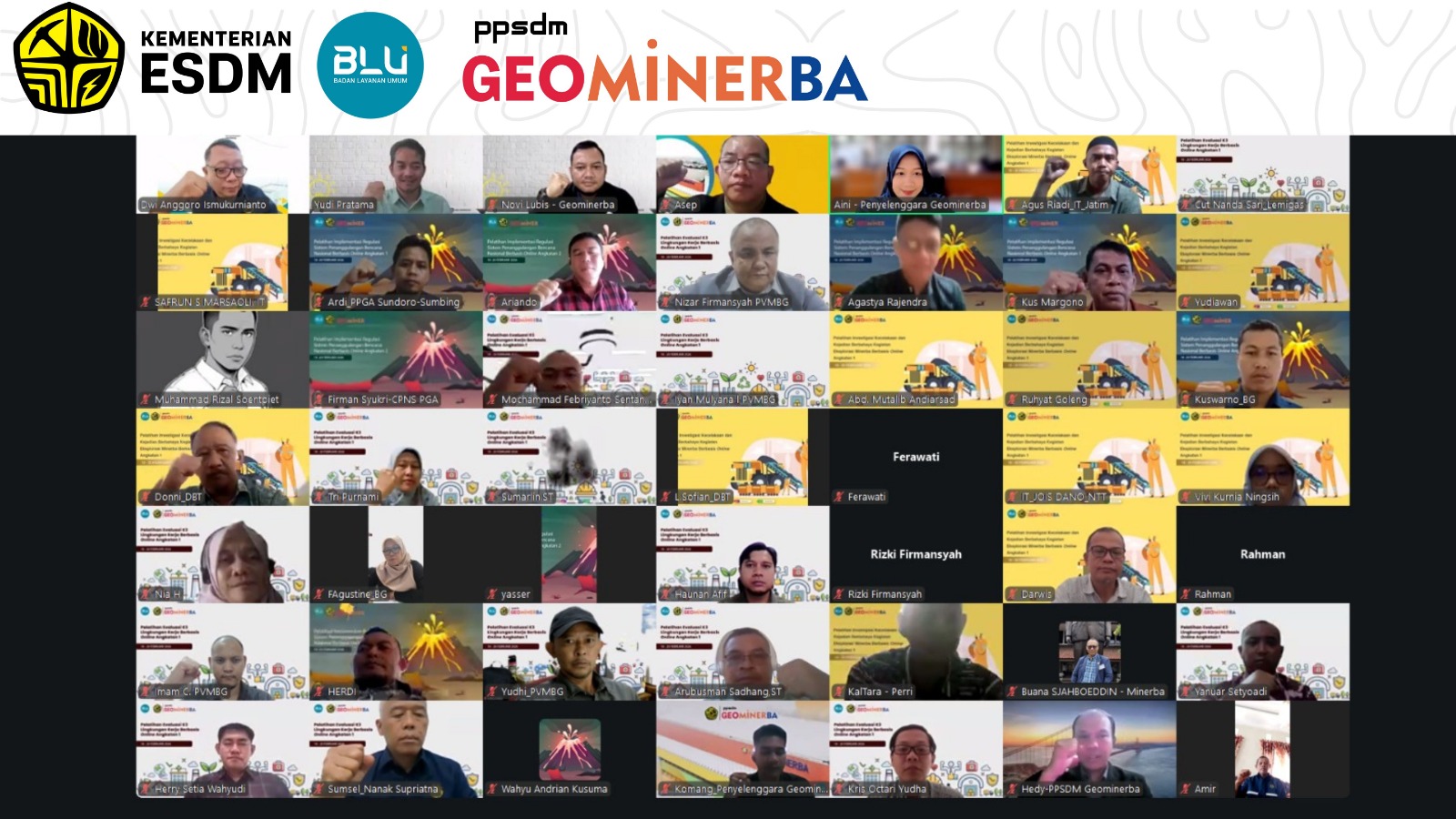 PPSDM Geominerba Buka Tiga Pelatihan Teknis Strategis untuk Tingkatkan Kompetensi ASN K3 dan Penanggulangan Bencana