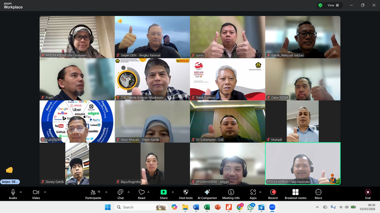 PPSDM KEBTKE Perkuat Kompetensi ASN Kementerian ESDM dalam Evaluasi Produk Hukum Sektor Energi