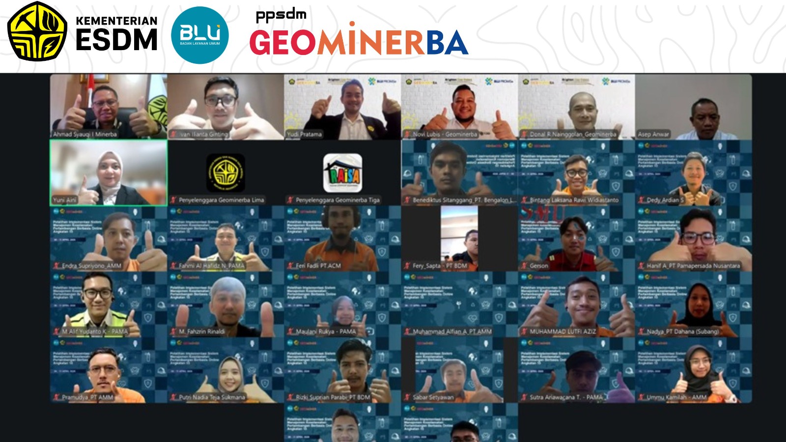 PPSDM Geominerba Gelar Pelatihan SMKP Angkatan 10 Guna Tingkatkan Standar Keselamatan Pertambangan Nasional