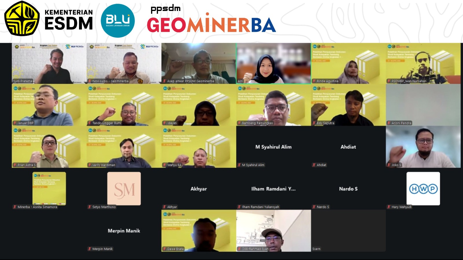 Tingkatkan Kualitas Evaluasi Pertambangan, PPSDM Geominerba Gelar Pelatihan Studi Kelayakan Tambang bagi ASN