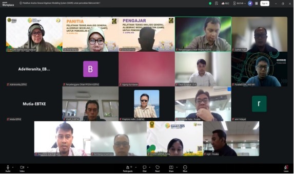 PPSDM KEBTKE Gelar Pelatihan GAMS untuk Pemodelan Balmorel bagi ASN Kementerian ESDM