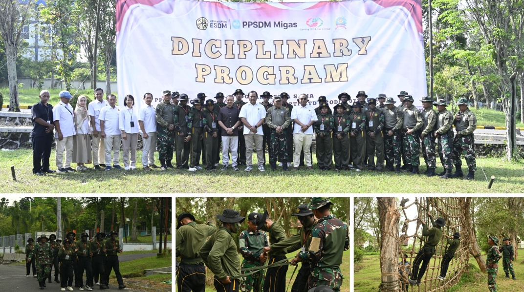 PPSDM Migas dan Genting Oil Gelar Disciplinary Program di Cepu