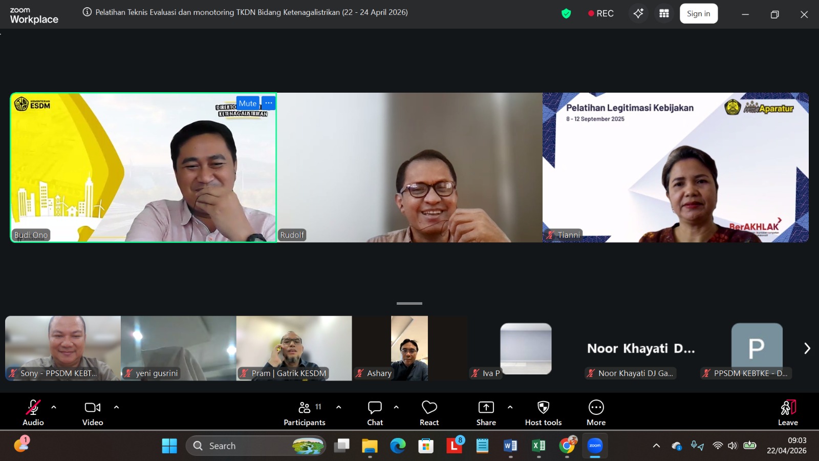 Perkuat Industri Nasional, PPSDM KEBTKE Gelar Pelatihan Evaluasi dan Monitoring TKDN bagi ASN KESDM