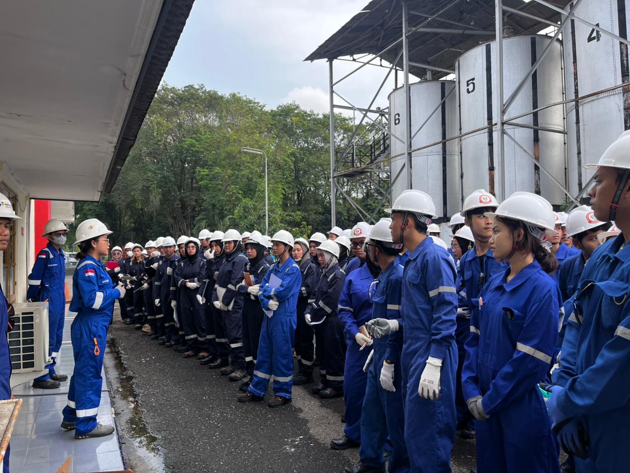 90 Mahasiswa ITB Balongan dan UPN Jatim Pelajari Industri Migas di PPSDM Migas