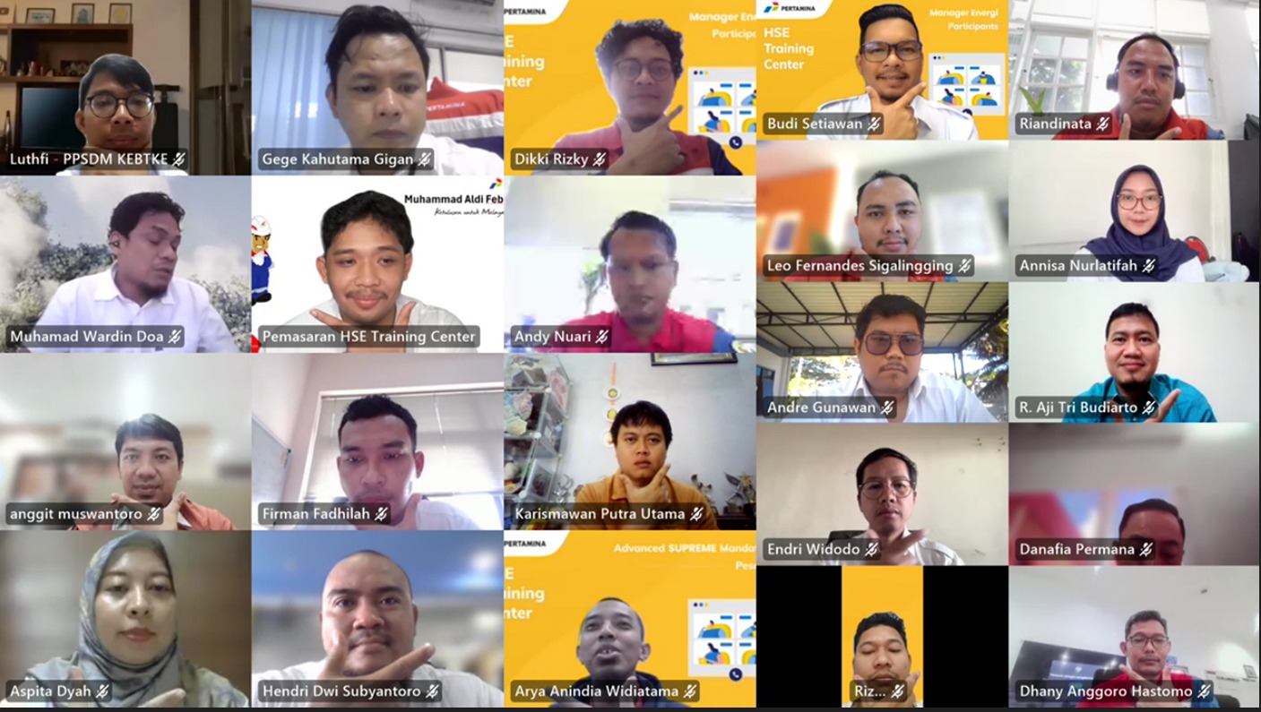 PPSDM KEBTKE dan PT Pertamina (Persero) Selenggarakan Pelatihan Teknis dan Sertifikasi Manager Energi