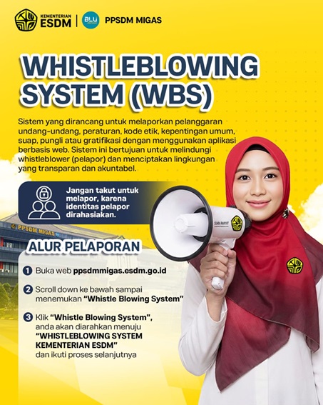 PPSDM Migas Perkuat Integritas Melalui Whistleblowing System (WBS)