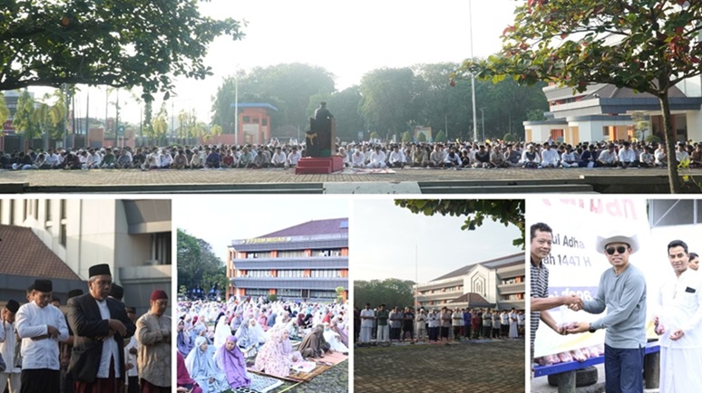 PPSDM Migas Gelar Sholat Iduladha 1447 H dan Salurkan Ratusan Paket Qurban