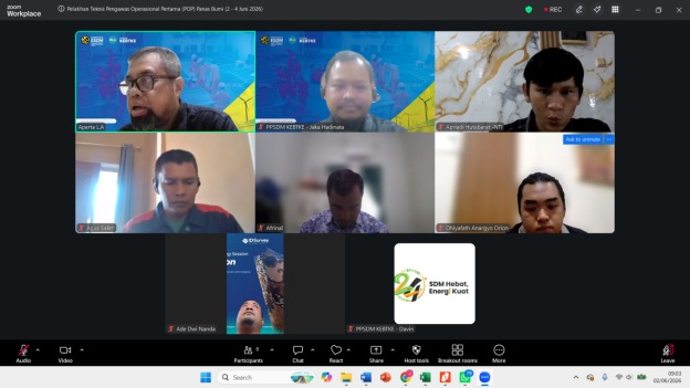 Perkuat SDM Geothermal Nasional, PPSDM KEBTKE Selenggarakan Pelatihan dan Sertifikasi POP Panas Bumi