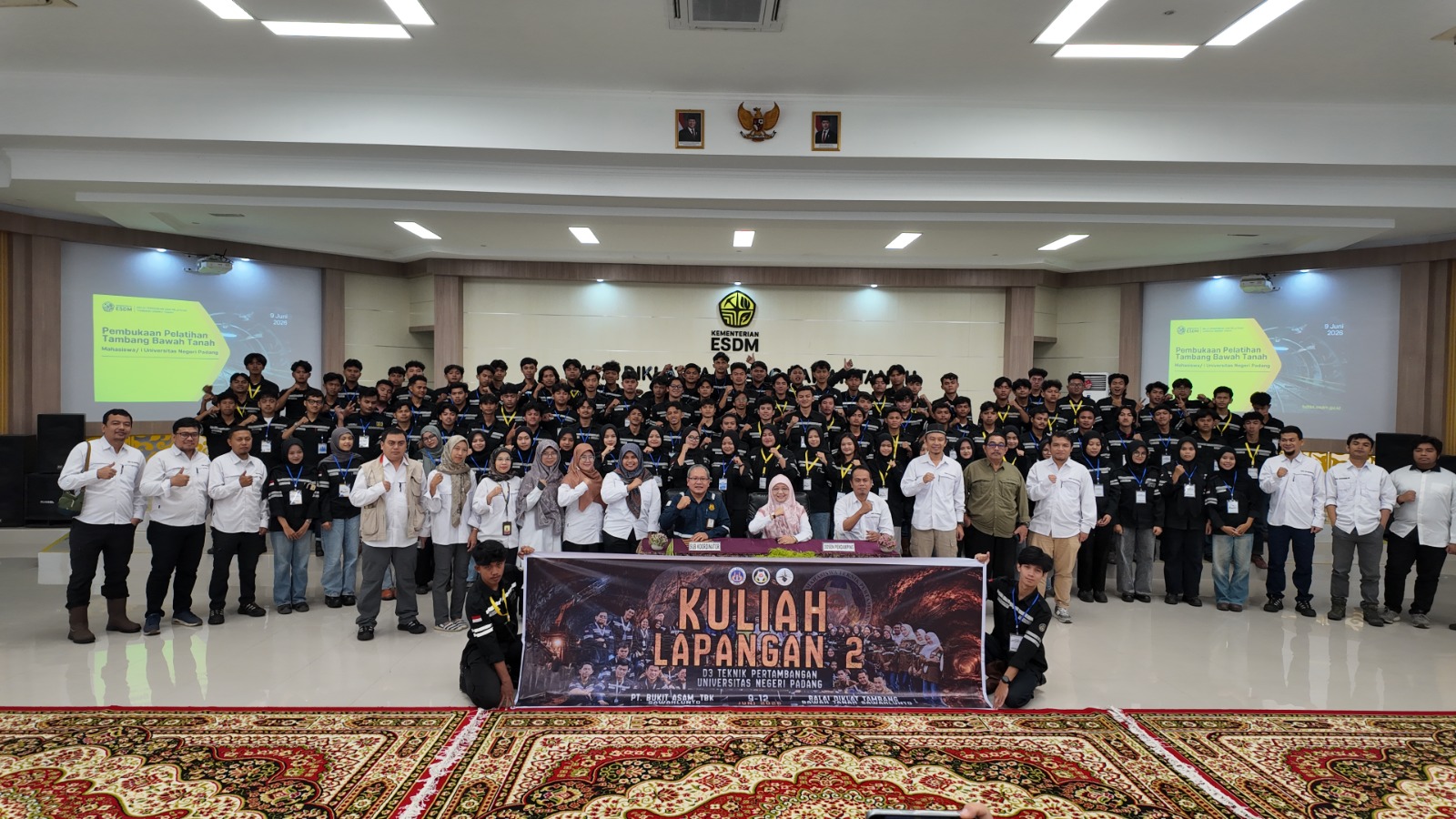 BDTBT dan UNP Bersinergi Tingkatkan Kompetensi SDM Pertambangan Melalui Pelatihan Tambang Bawah Tanah
