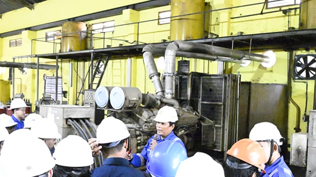 Intip Fasilitas Kilang dan Rig, Teknik Mesin UNWAHAS Kunjungan Industri ke PPSDM Migas