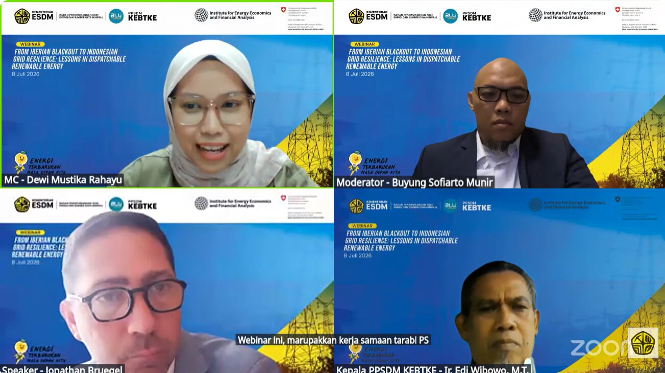 Mengapa Indonesia Perlu EBT yang Dispatchable? Ini Penjelasan Pakar di Webinar PPSDM KEBTKE