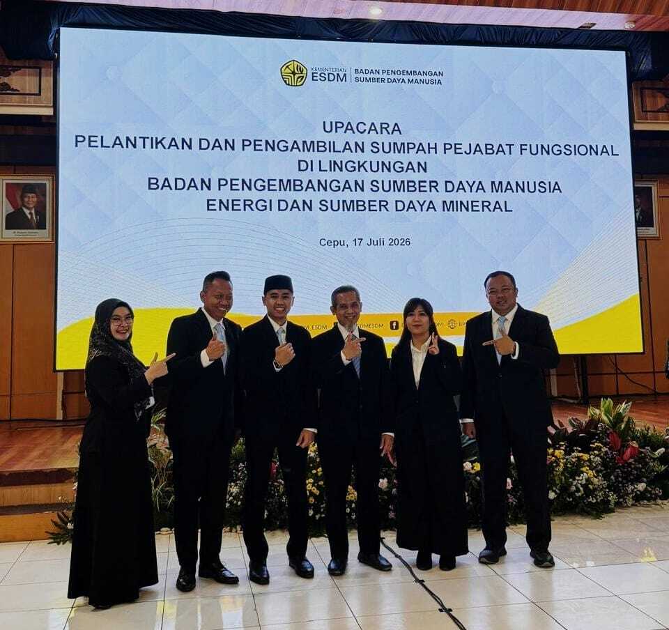 Dua Aparatur PPSDM KEBTKE Resmi Dilantik Jadi Pejabat Perencana di Cepu