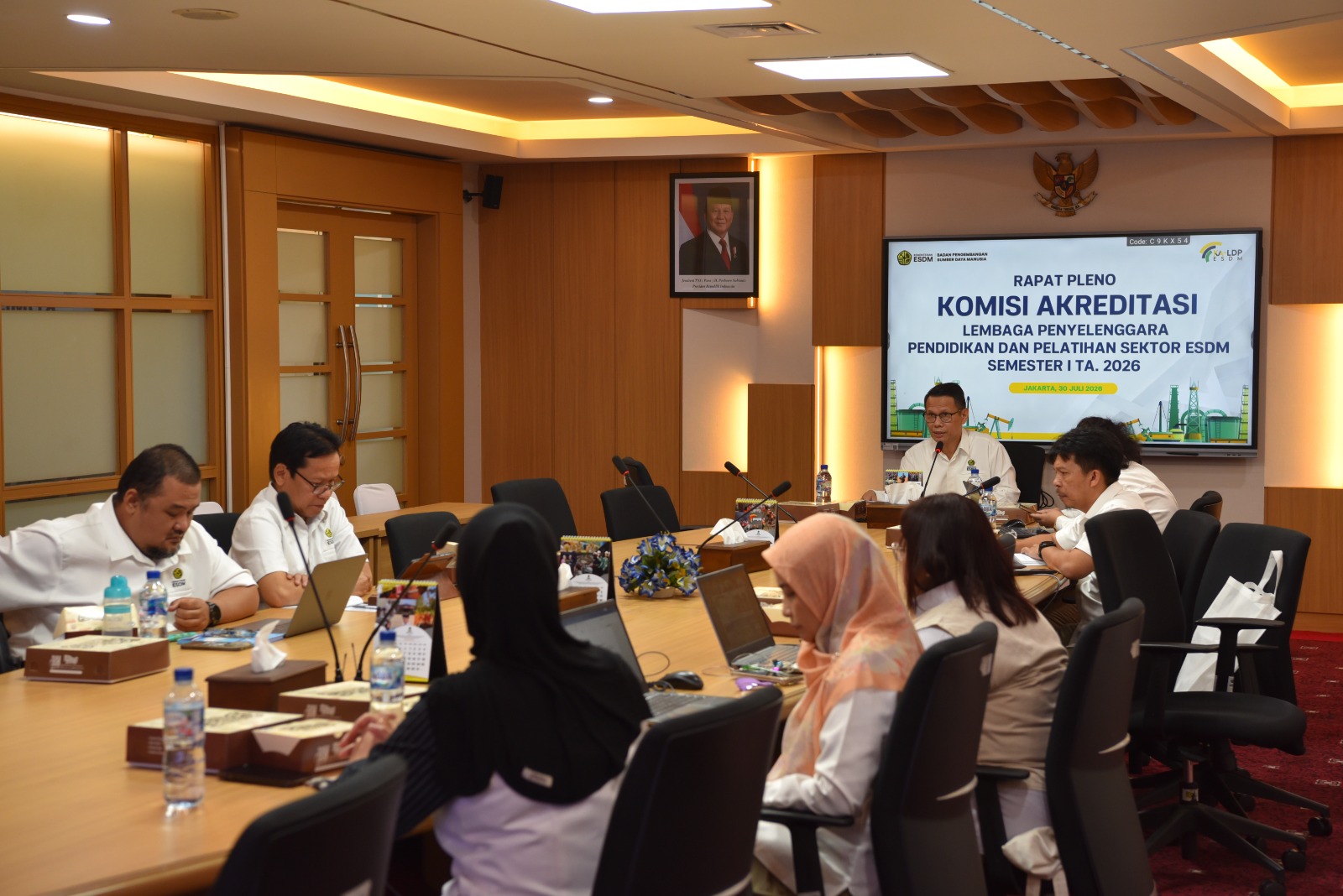 Rapat Pleno KA-LDP ESDM Tetapkan Hasil Akreditasi Delapan Lembaga Penyelenggara Diklat Semester I Tahun 2026
