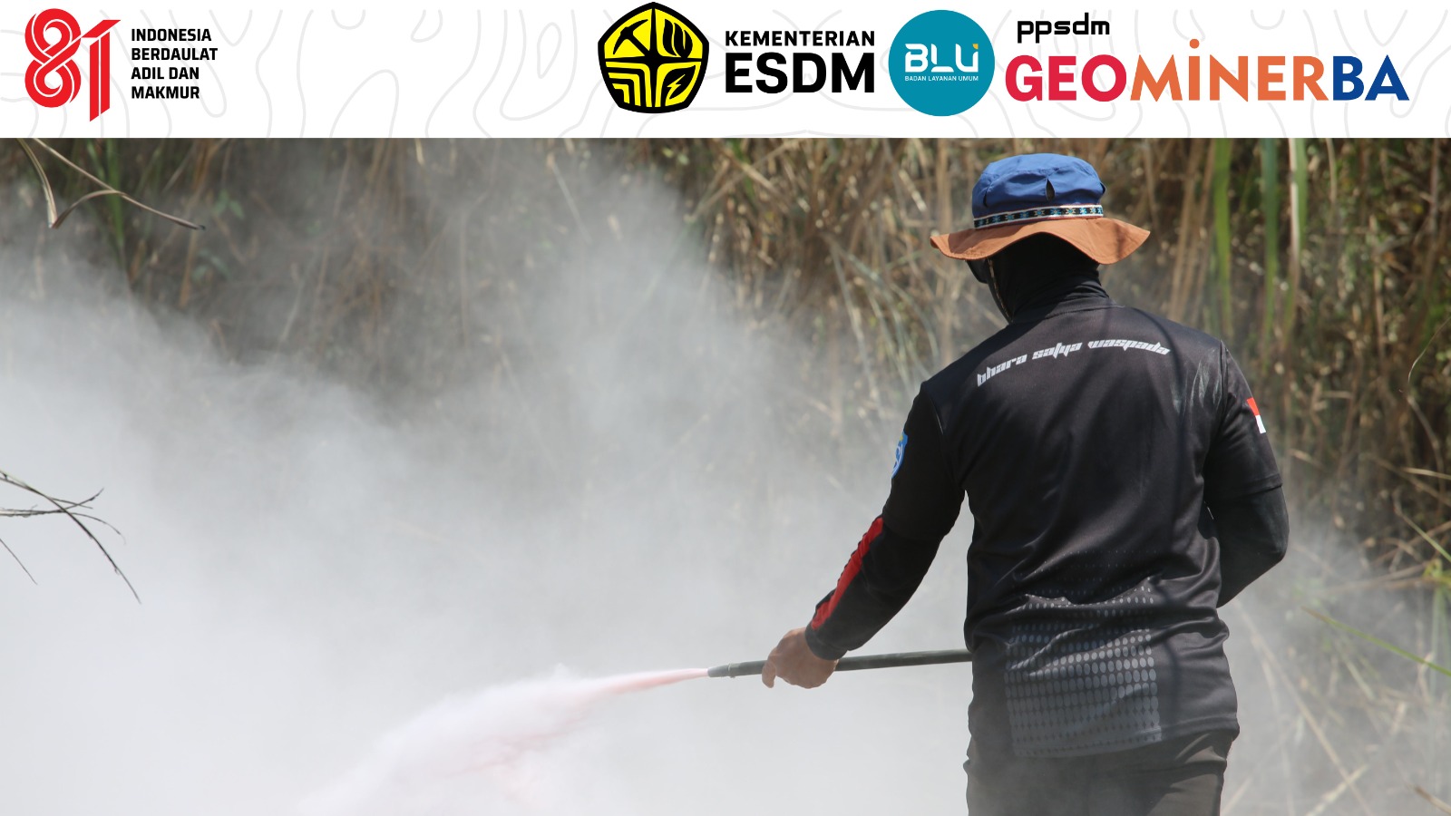PPSDM Geominerba Gelar Simulasi Tanggap Darurat Kebakaran untuk Perkuat Budaya Keselamatan Kerja