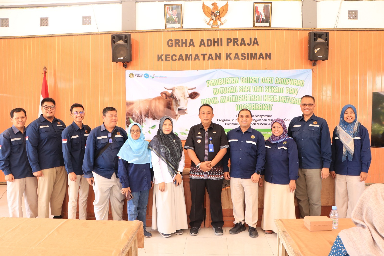 PEM Akamigas Dorong Kemandirian Energi, Keselamatan Bencana, dan Inovasi Produk Terapan di Kecamatan Kasiman