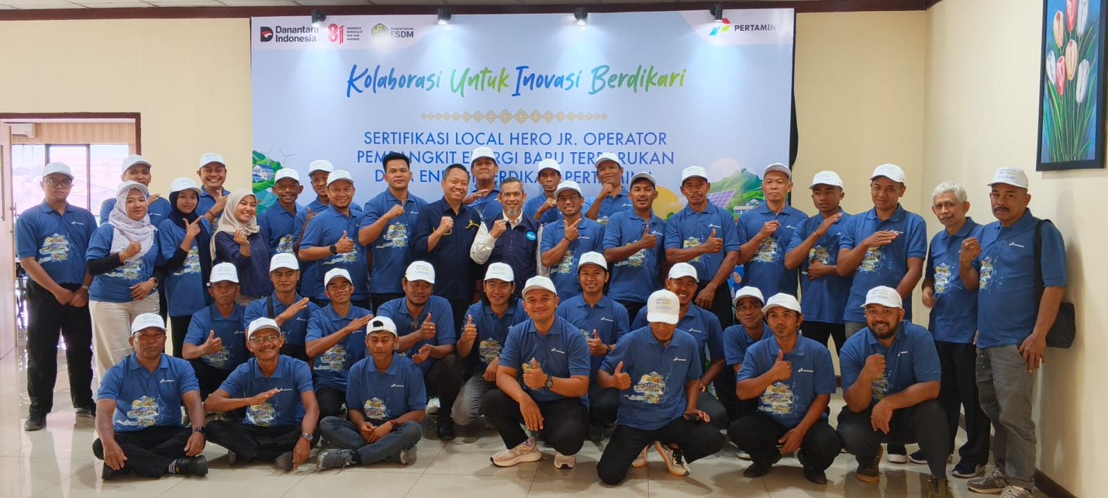 PPSDM KEBTKE Kembali Dipercaya Pertamina Latih 23 Local Heroes Desa Energi Berdikari