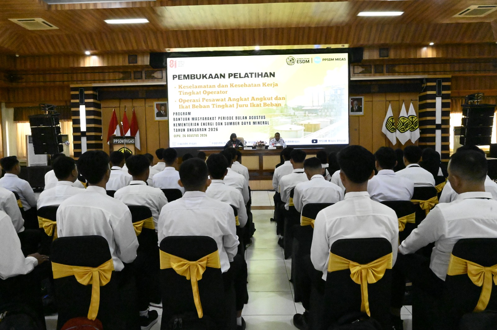 PPSDM Migas Gelar Pelatihan Gratis Bagi Masyarakat Daerah Penghasil Migas