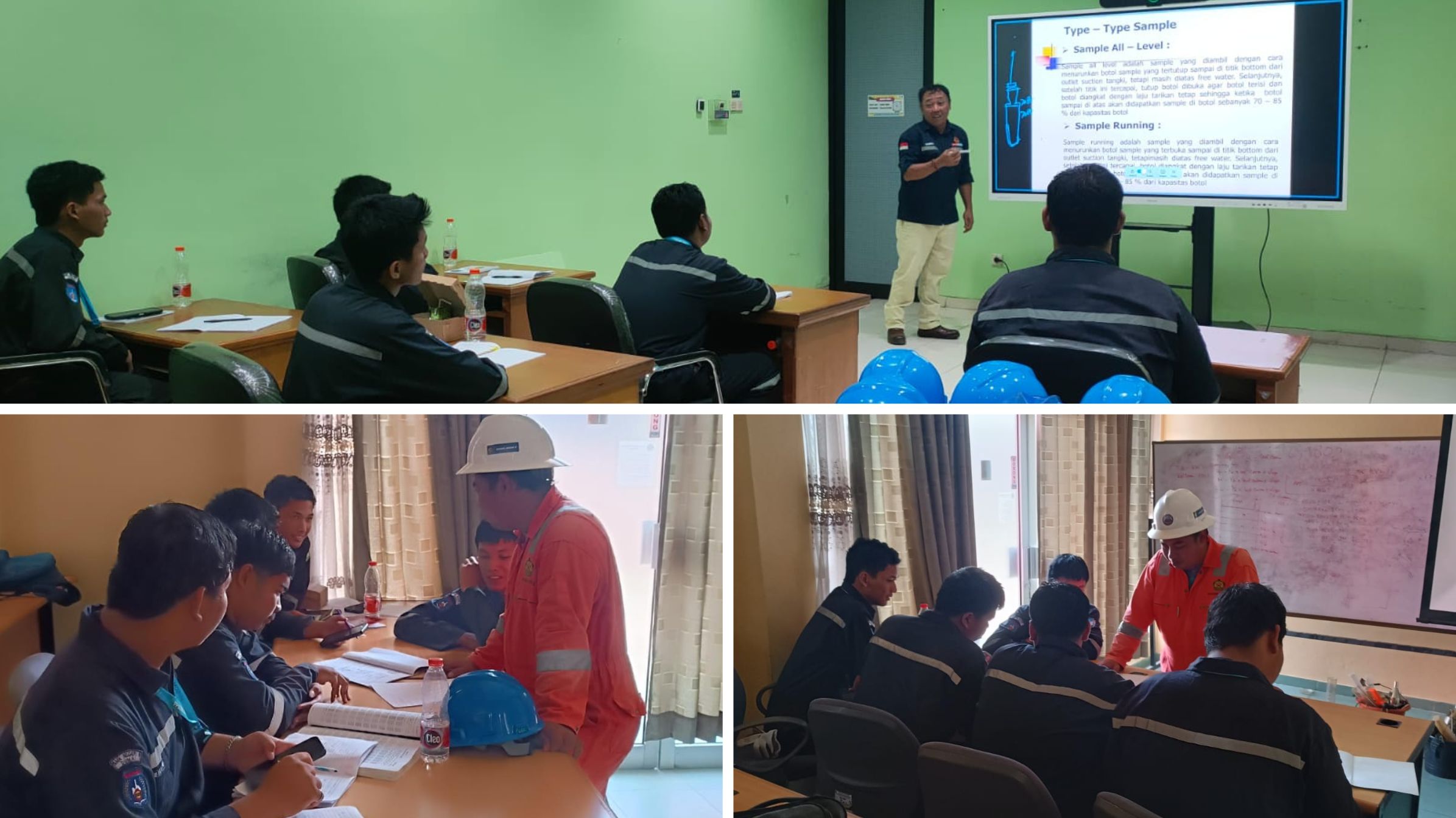 PKL 2in1 PPSDM Migas: SMKN 5 Dumai Timba Ilmu Pengukuran Tangki