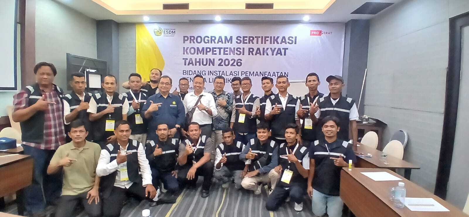 Gandeng PPSDM KEBTKE, Ditjen Gatrik Kementerian ESDM Laksanakan PROSERAT di Aceh