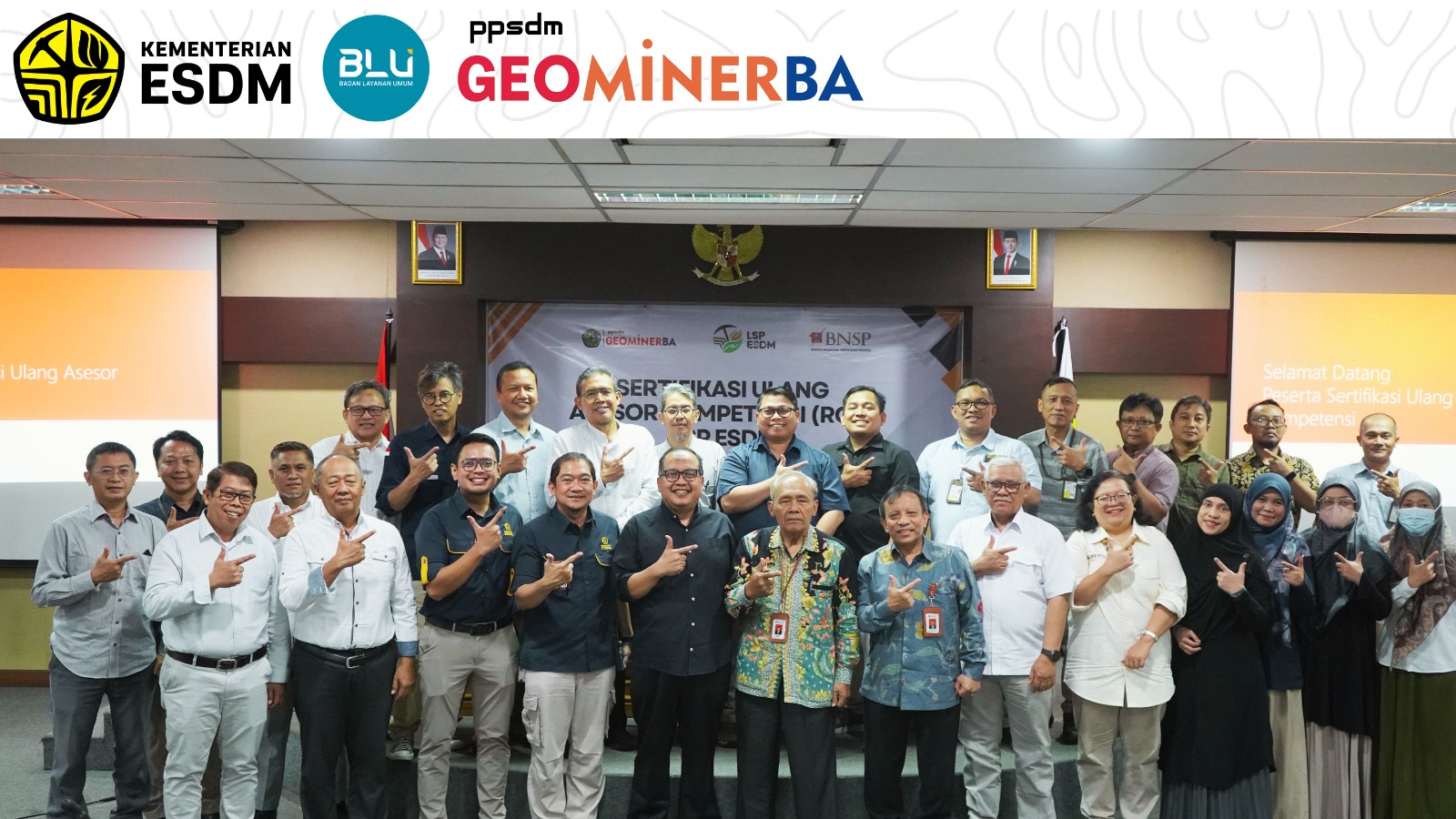 PPSDM Geominerba Selenggarakan Pelatihan Peningkatan Kompetensi dan Sertifikasi Asesor Kompetensi